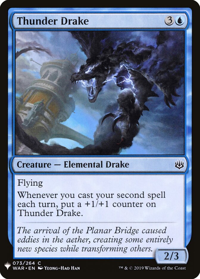 Thunder Drake (WAR-73) - The List (PLST)