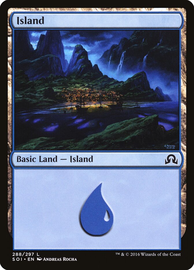 Island (288) - Shadows over Innistrad (SOI)