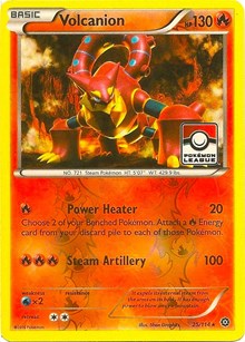 Volcanion - 25/114 (Pokemon League) (25) - League & Championship Cards (PR)