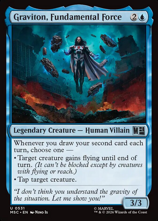 Graviton, Fundamental Force (531) - Marvel Super Heroes Commander (MSC)