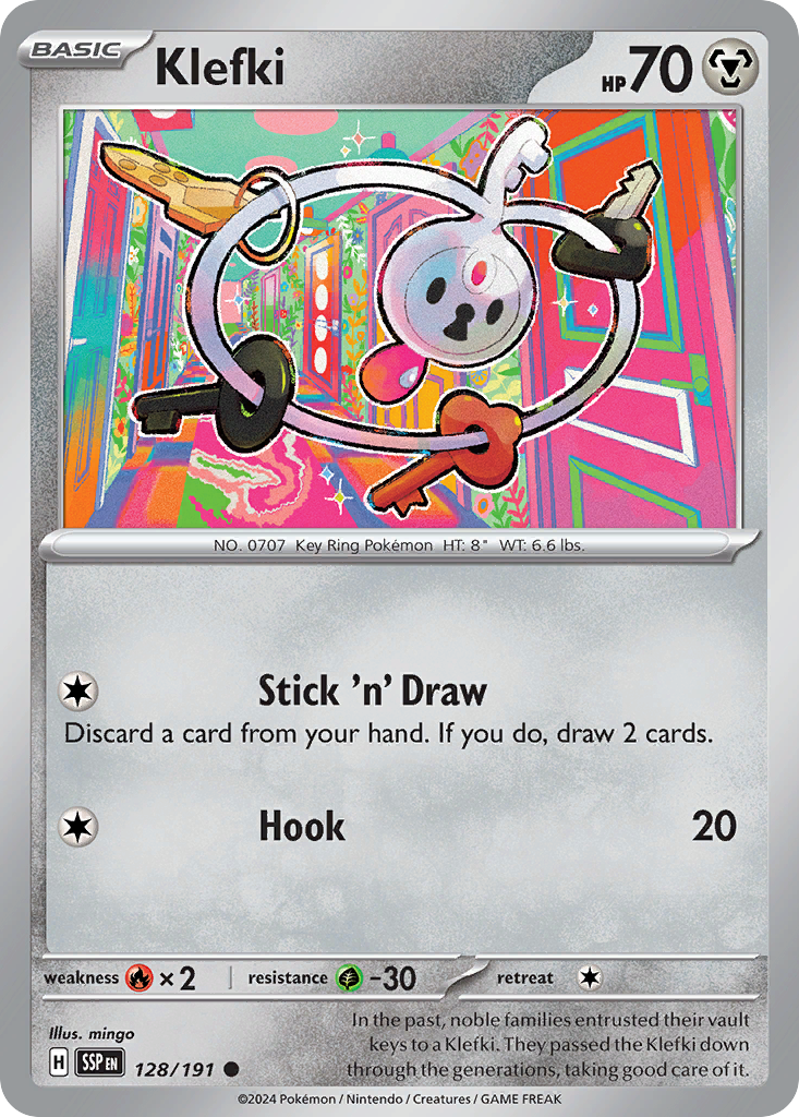 Klefki (128/191) - Surging Sparks (SSP)