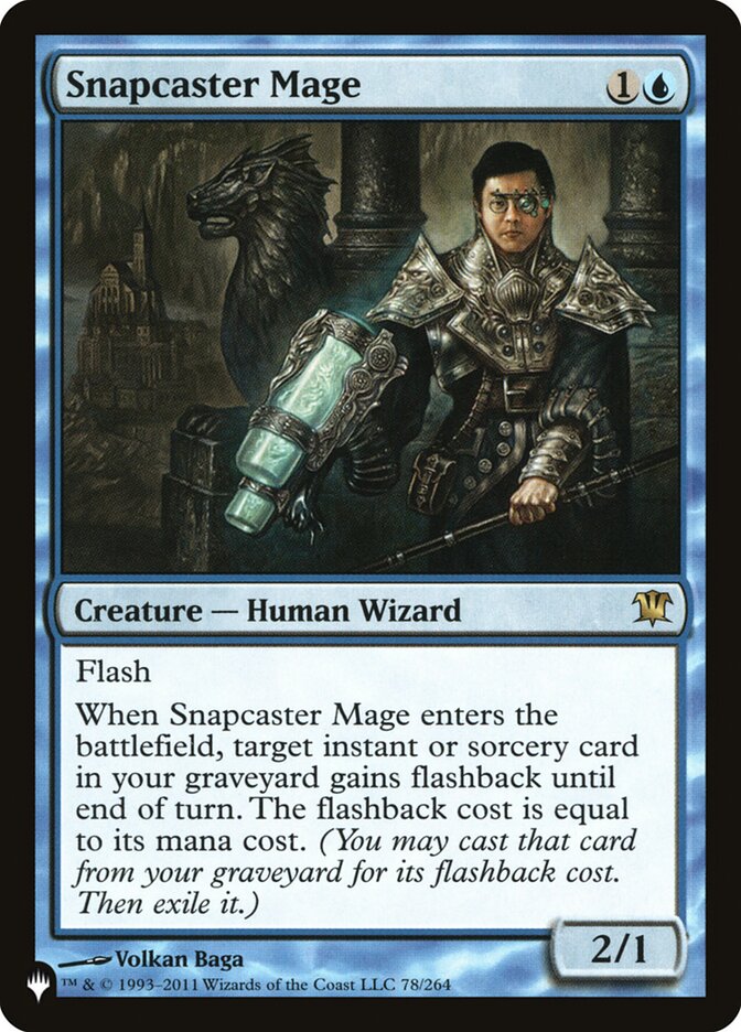 Snapcaster Mage (ISD-78) - The List (PLST)
