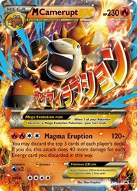 M Camerupt EX (XY198) - XY Promos (PR)