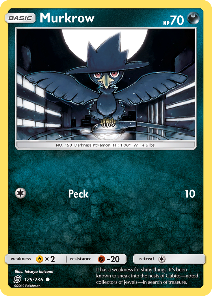 Murkrow (129/236) - Unified Minds (UNM)