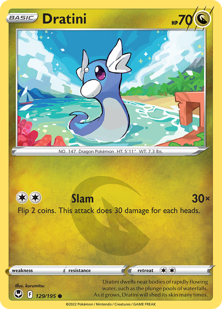 Dratini (129/195) - Silver Tempest (SIT)