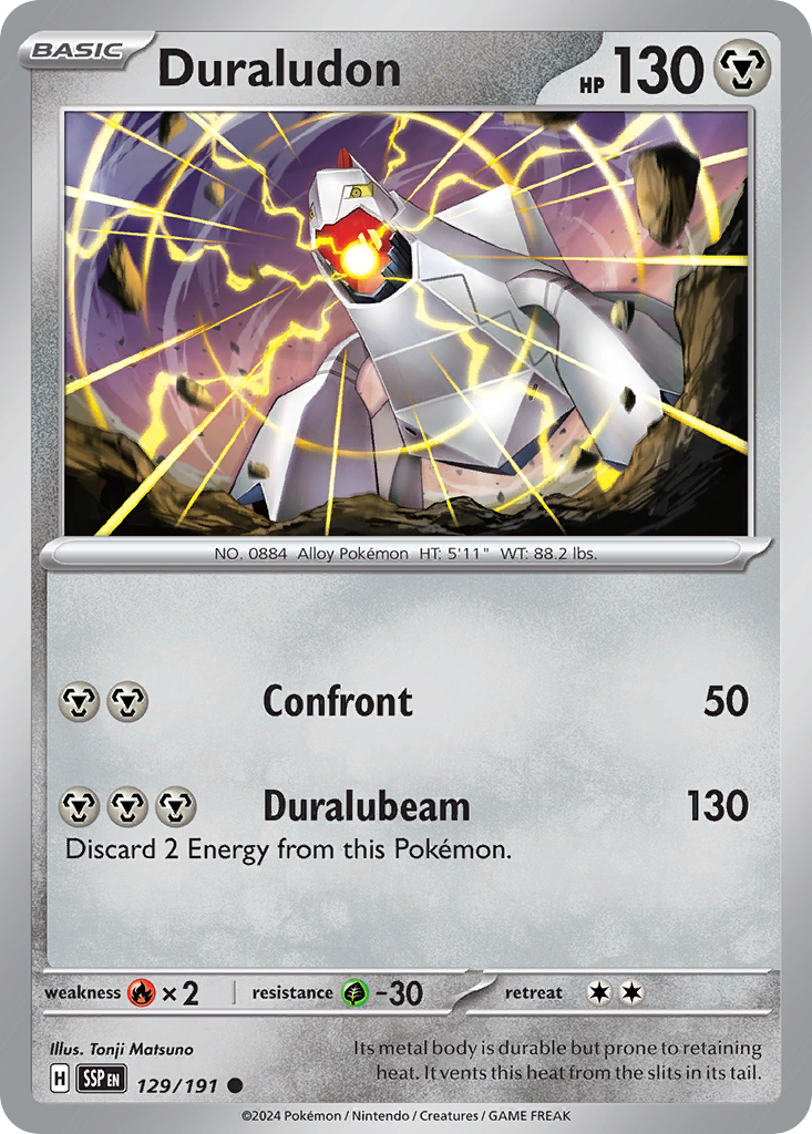 Duraludon (129/191) - Surging Sparks (SSP)
