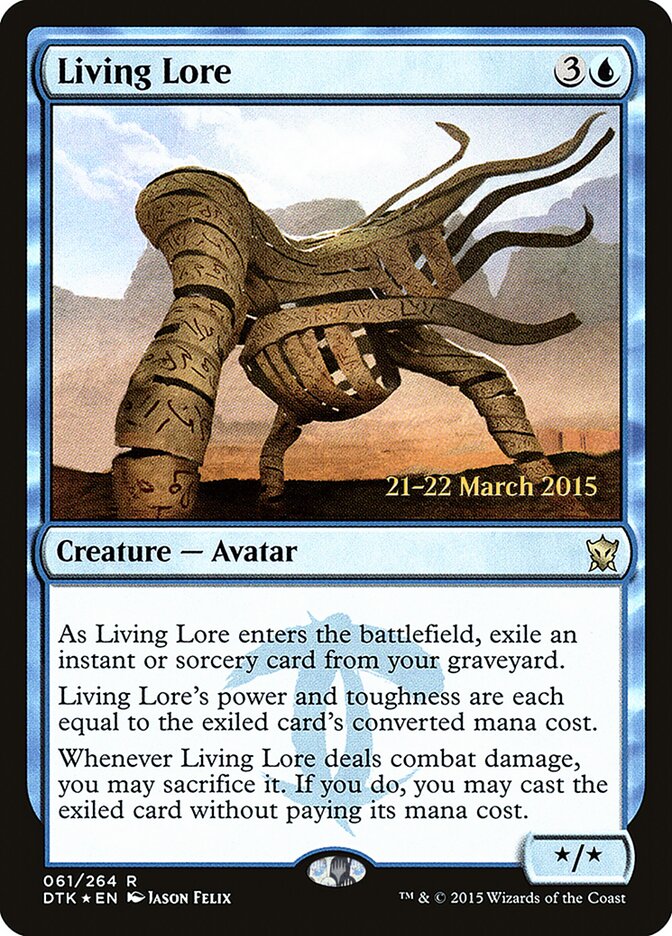 Living Lore (61s) - Dragons of Tarkir Promos (PDTK)