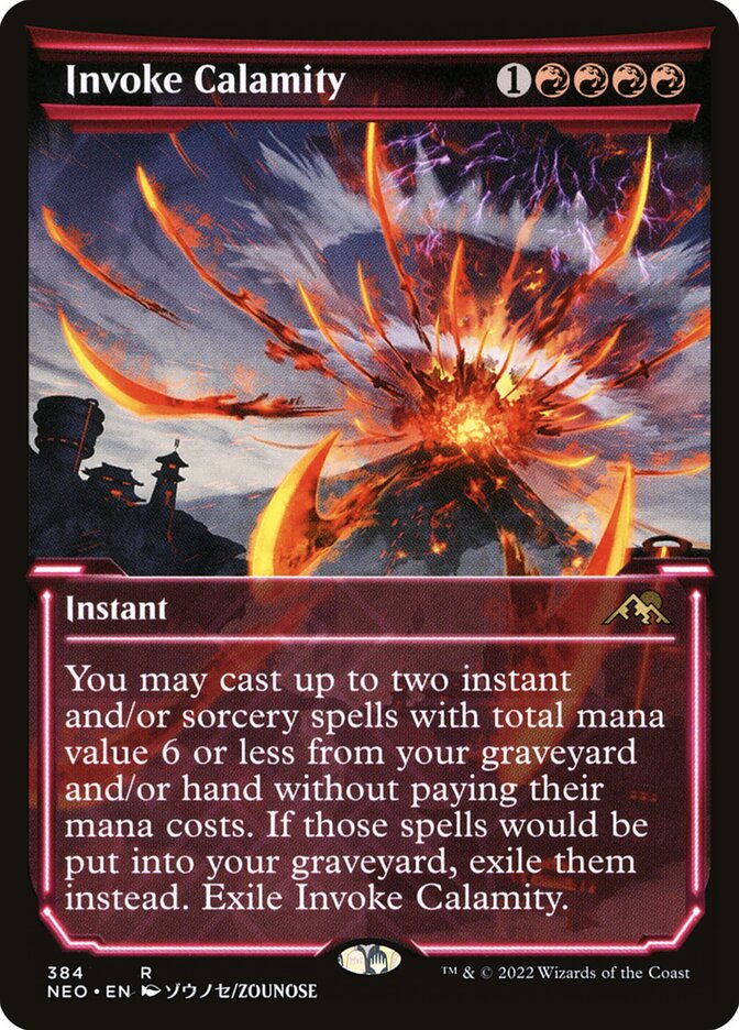 Invoke Calamity (384) - Kamigawa: Neon Dynasty (NEO)