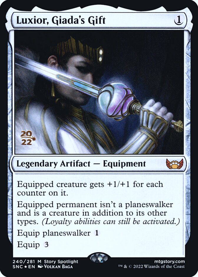 Luxior, Giada's Gift (240s) - Streets of New Capenna Promos (PSNC)