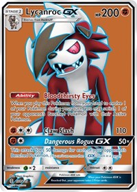 Lycanroc GX Full Art (138) - SM - Guardians Rising (SM02)