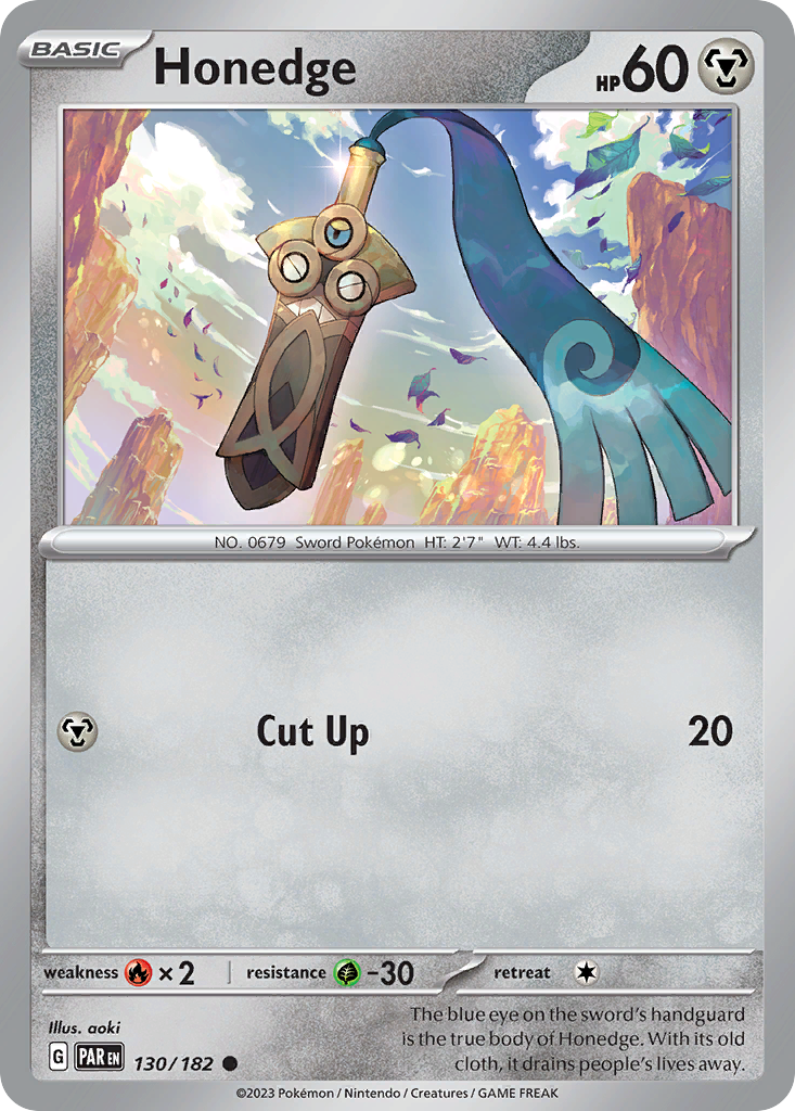 Honedge (130/182) - Paradox Rift (PAR)