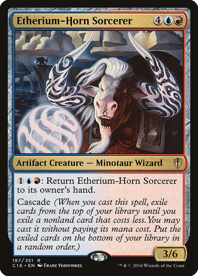 Etherium-Horn Sorcerer (197) - Commander 2016 (C16)