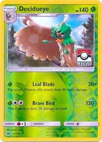 Decidueye - 11/149 (Pokemon League) (11) - League & Championship Cards (PR)