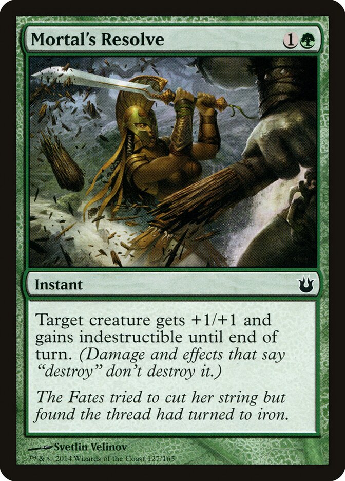 Mortal's Resolve (127) - Born of the Gods (BNG)