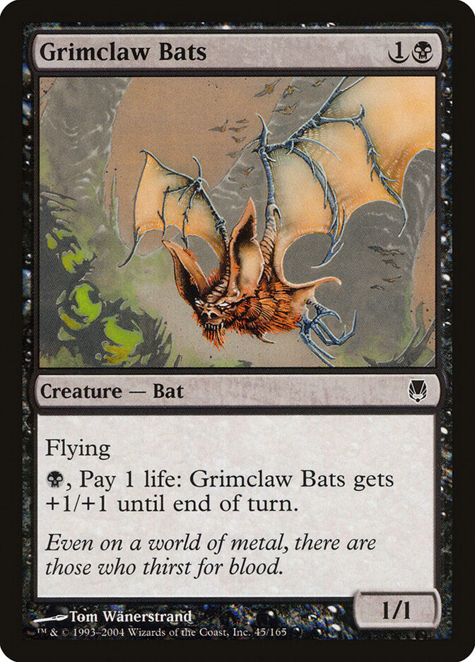 Grimclaw Bats (45) - Darksteel (DST)