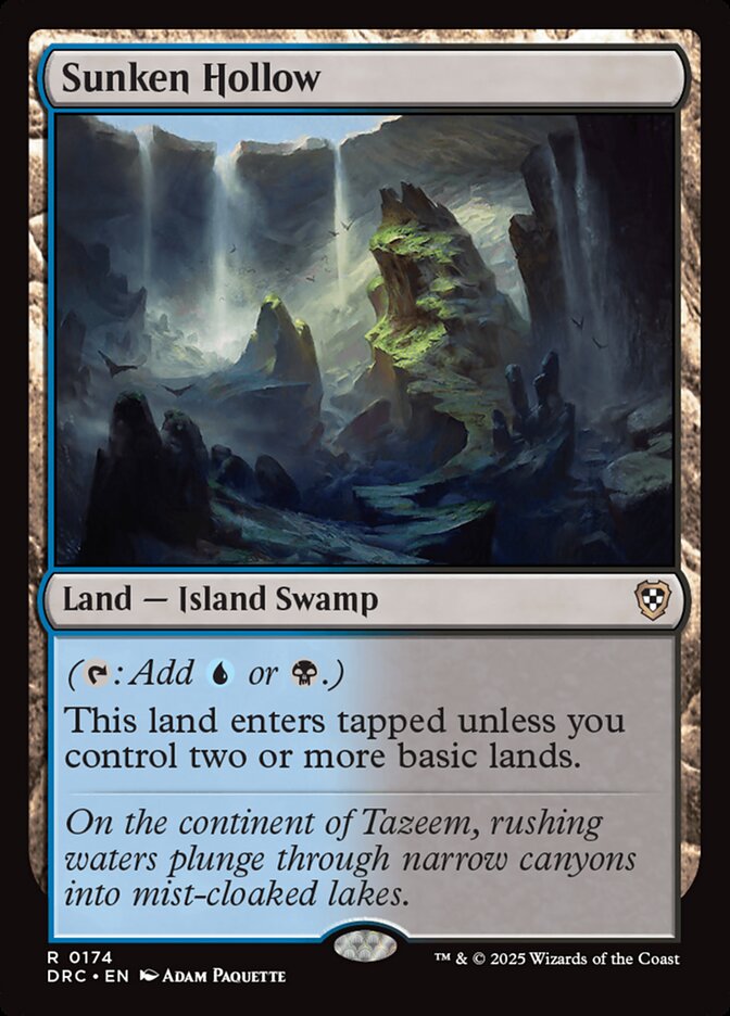 Sunken Hollow - Aetherdrift Commander (DRC)