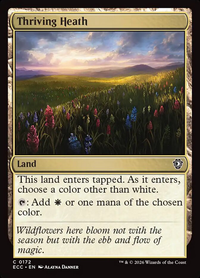 Thriving Heath (172) - Lorwyn Eclipsed Commander (ECC)