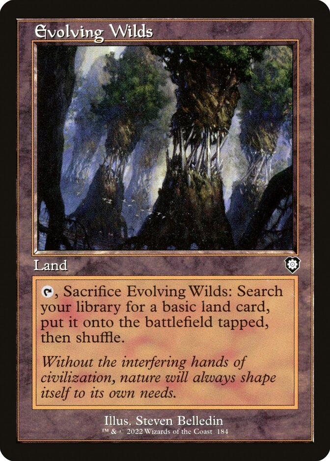 Evolving Wilds (184) - The Brothers' War Commander (BRC)