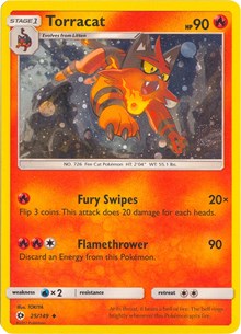 Torracat - 25/149 (Cosmos Holo) (25) - League & Championship Cards (PR)