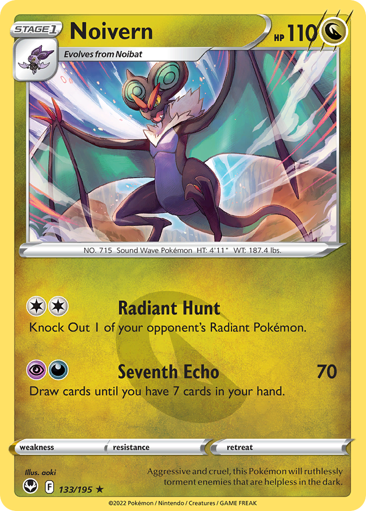 Noivern (133/195) - Silver Tempest (SIT)