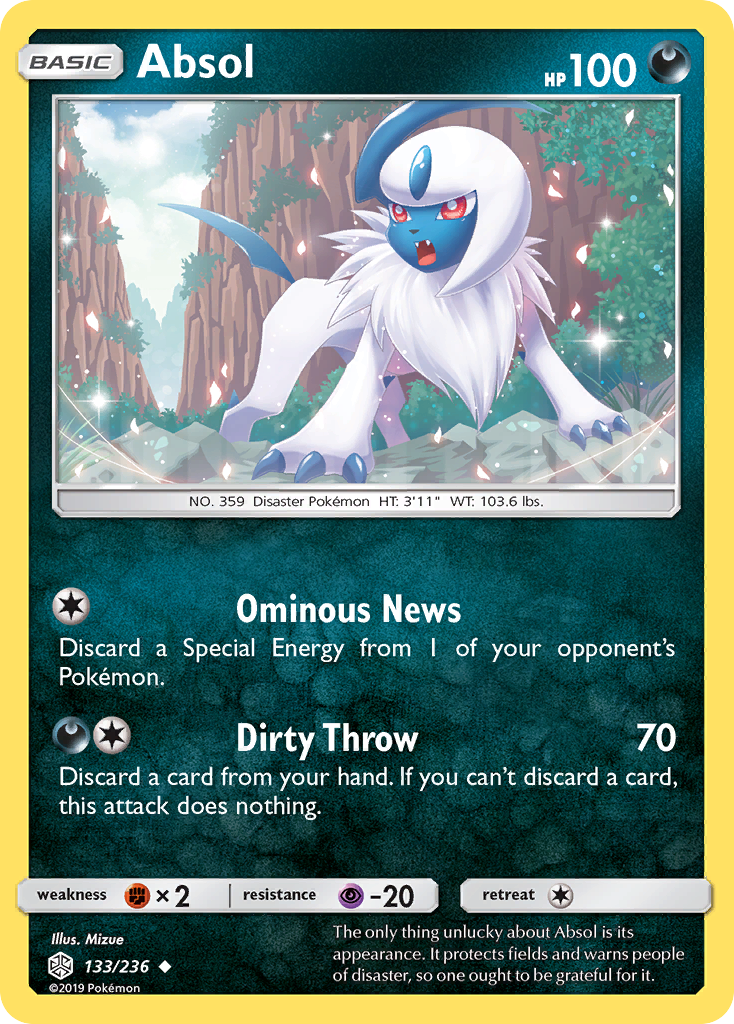 Absol (133/236) - Cosmic Eclipse (CEC)