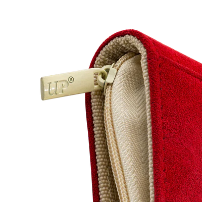 9-Pocket Ultra Pro Vivid Deluxe Zippered Binder - Red