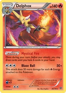 Delphox XY Base Set (26) - Deck Exclusives (PR)