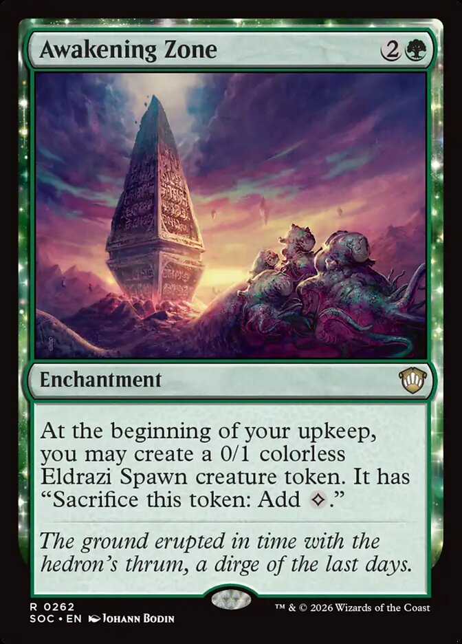 Awakening Zone (262) - Secrets of Strixhaven Commander (SOC)