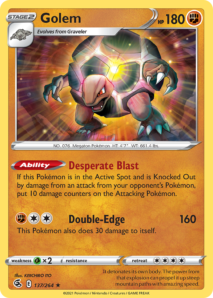 Golem (137/264) - Fusion Strike (FST)
