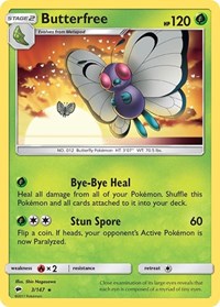 Butterfree (3) - SM - Burning Shadows (SM03)