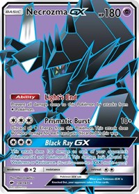 Necrozma GX Full Art (134) - SM - Burning Shadows (SM03)