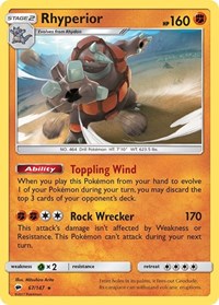 Rhyperior (67) - SM - Burning Shadows (SM03)