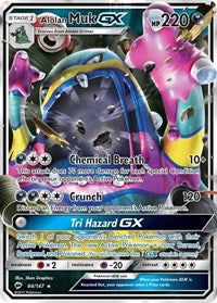 Alolan Muk GX (84) - SM - Burning Shadows (SM03)