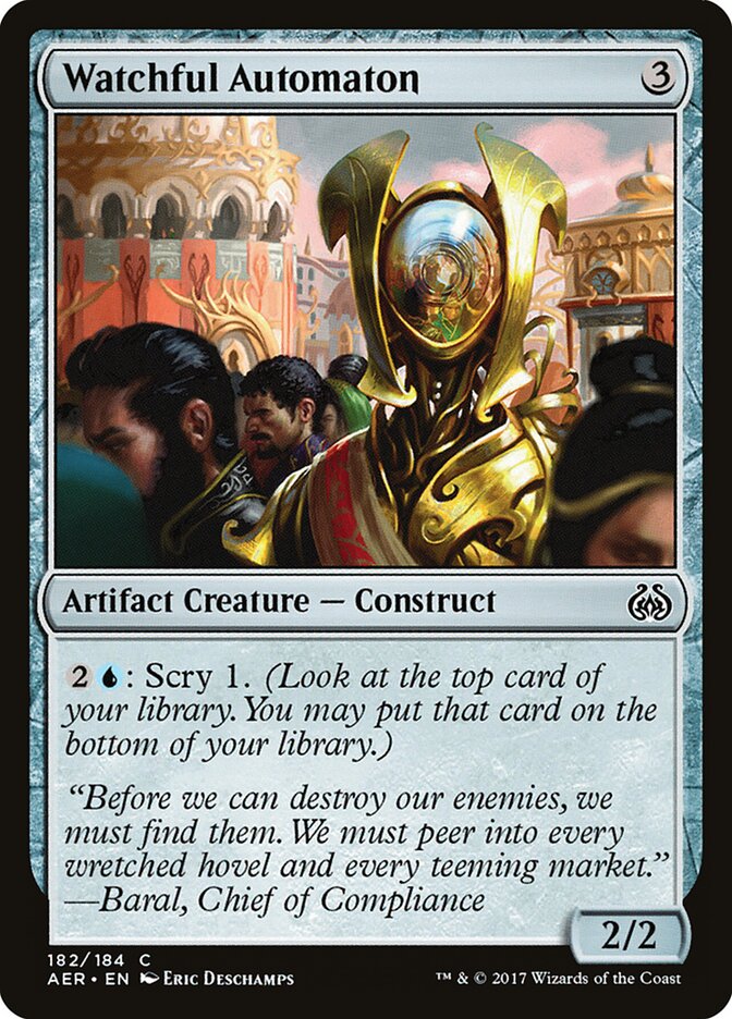 Watchful Automaton (182) - Aether Revolt (AER)