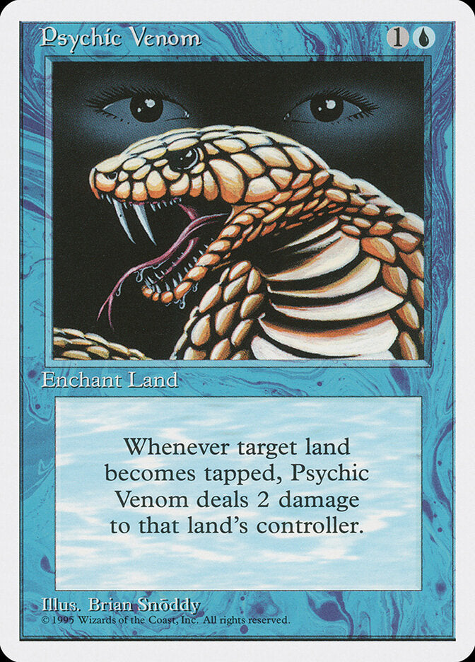 Psychic Venom (96) - Fourth Edition (4ED)