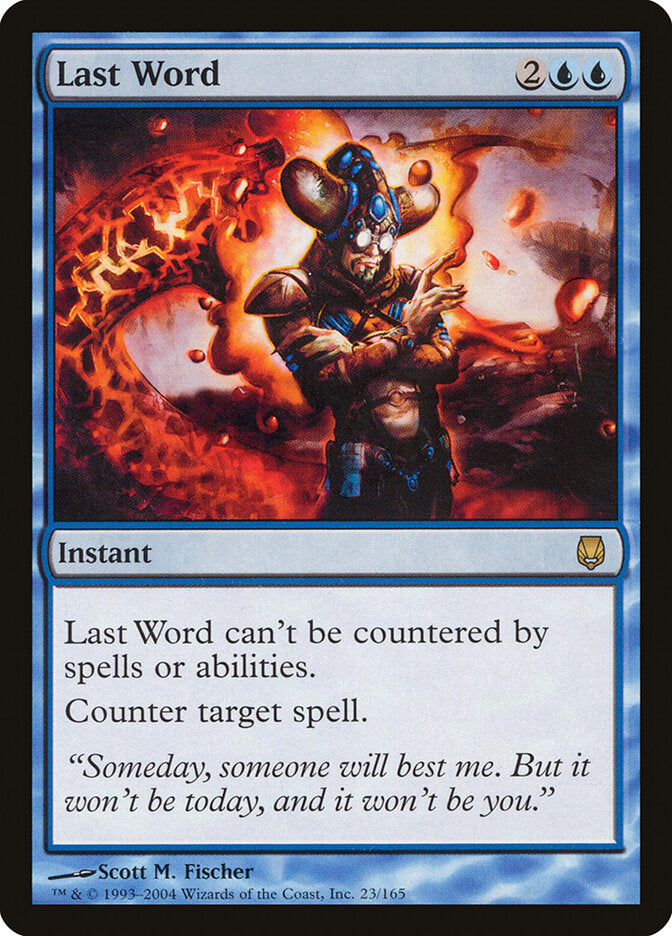 Last Word (23) - Darksteel (DST)