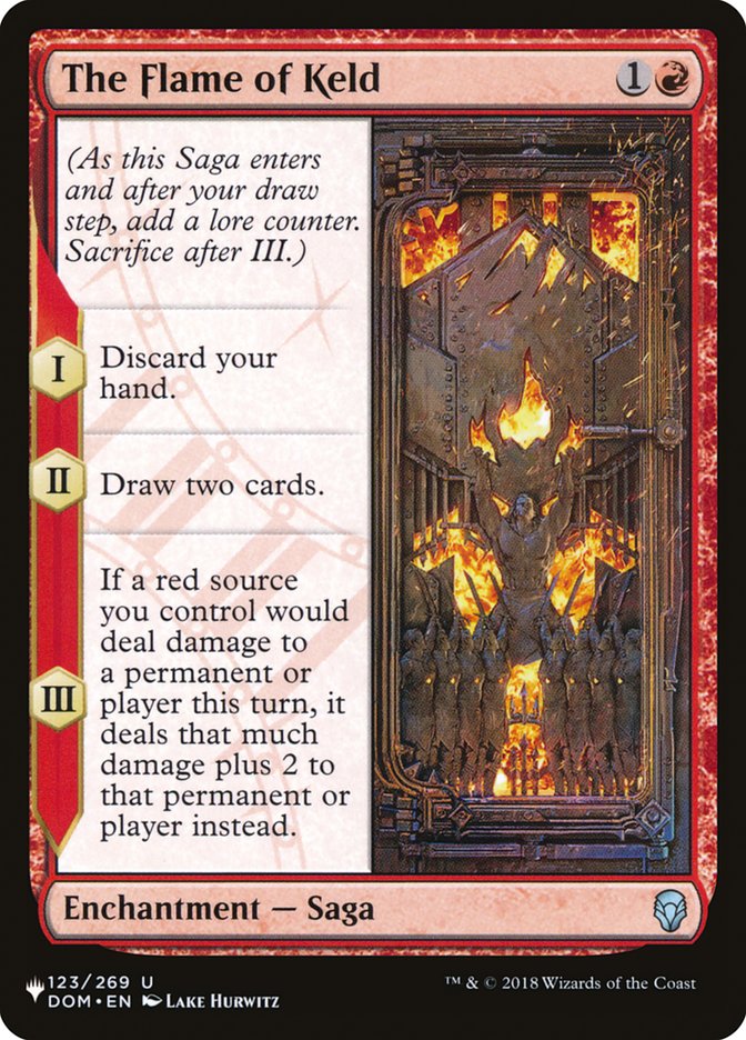 The Flame of Keld - The List (PLST)