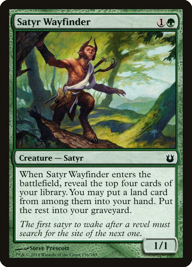 Satyr Wayfinder (136) - Born of the Gods (BNG)