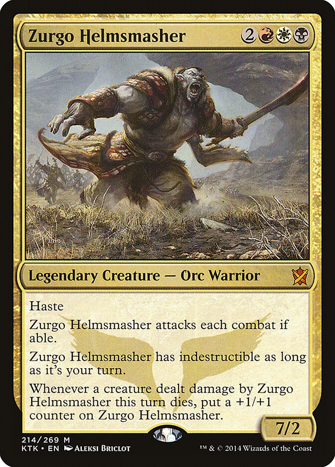 Zurgo Helmsmasher (214) - Khans of Tarkir (KTK)