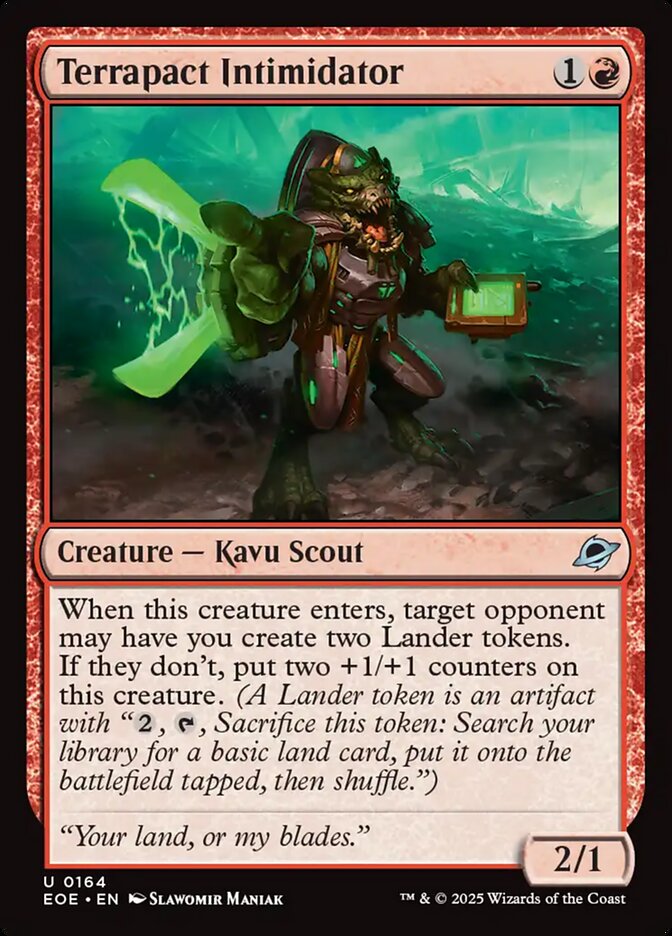 Terrapact Intimidator (164) - Edge of Eternities (EOE)
