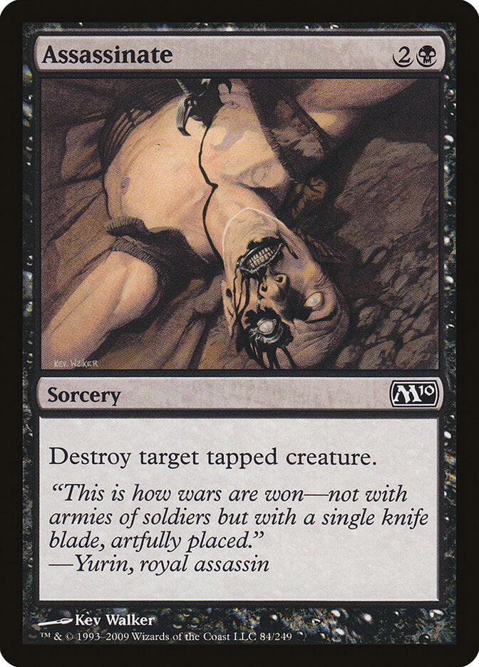 Assassinate (84) - Magic 2010 (M10)