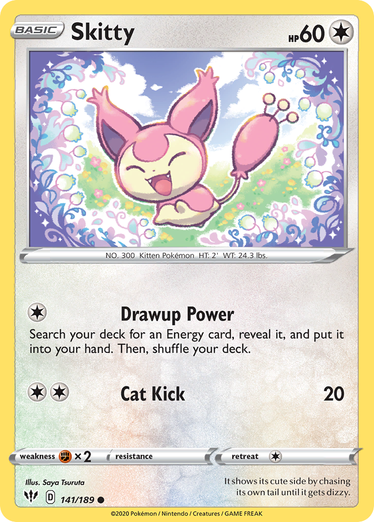 Skitty (141/189) - Darkness Ablaze (DAA)