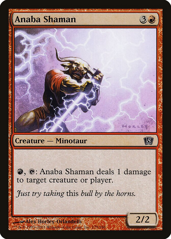 Anaba Shaman (175) - Eighth Edition (8ED)