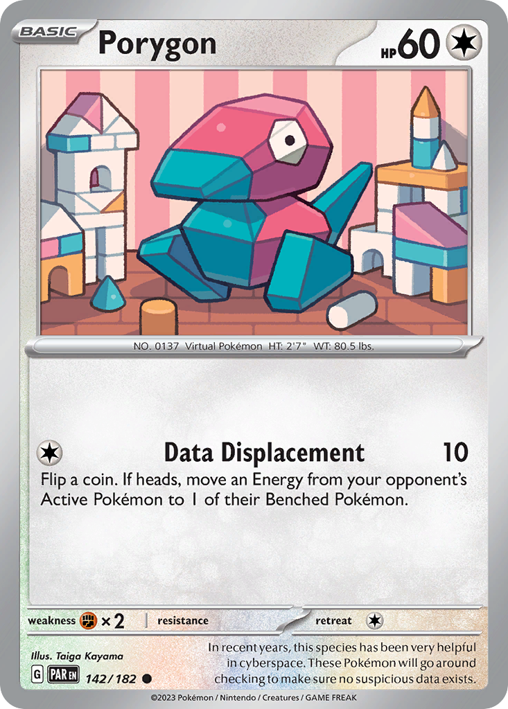 Porygon (142/182) - Paradox Rift (PAR)