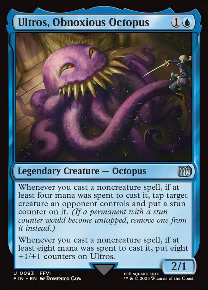 Ultros, Obnoxious Octopus (83) - Final Fantasy (FIN)