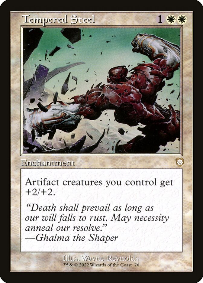 Tempered Steel (76) - The Brothers' War Commander (BRC)