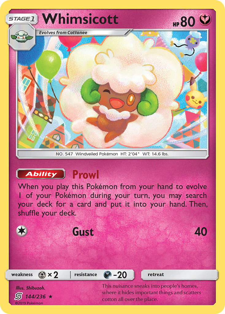 Whimsicott (144/236) - Unified Minds (UNM)
