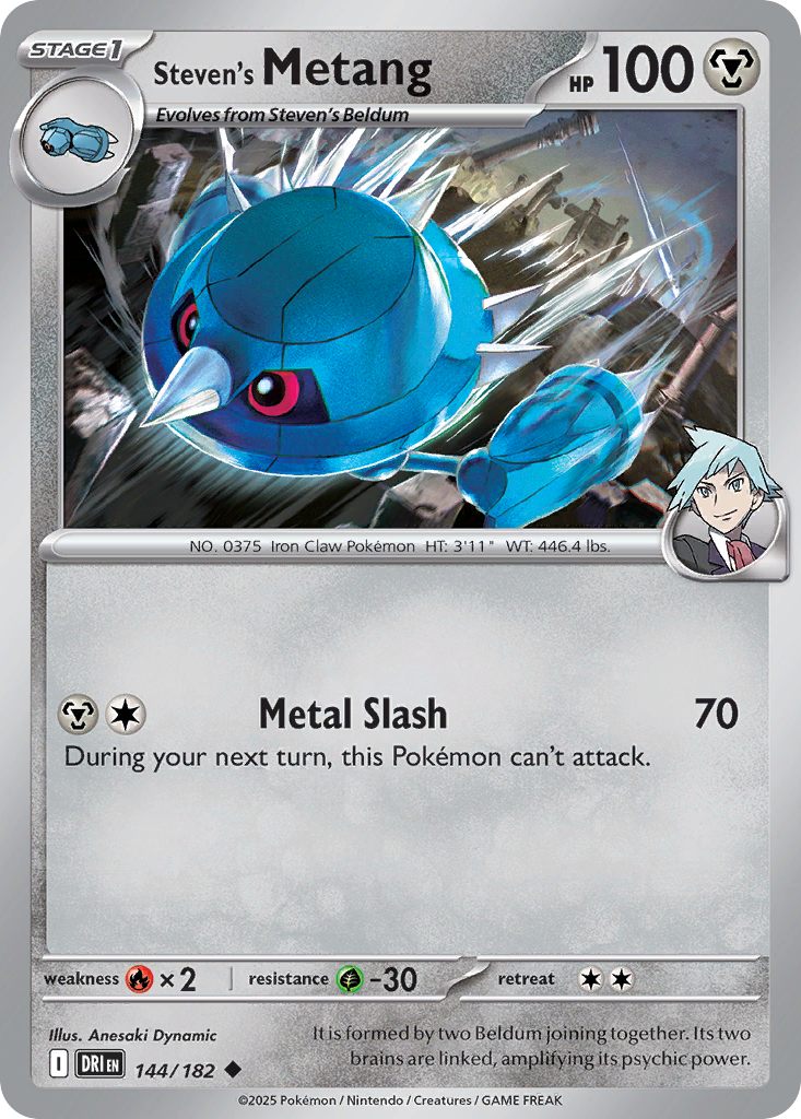 Steven's Metang (144/182) - Destined Rivals (DRI)