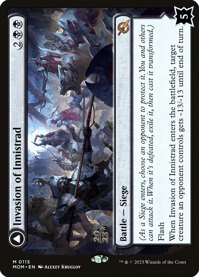 Invasion of Innistrad // Deluge of the Dead (115s) - March of the Machine Promos (PMOM)