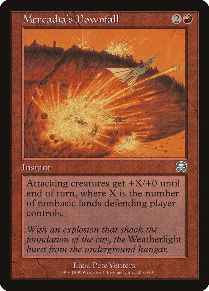 Mercadia's Downfall (205) - Mercadian Masques (MMQ)